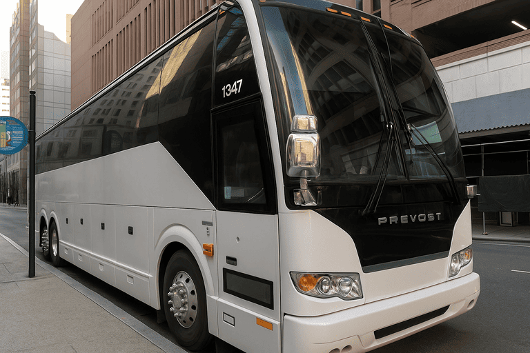 a Miami Coach Bus Service coach bus