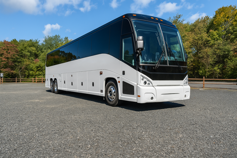 Miami Coach Bus Service 56 Passenger Coach Bus