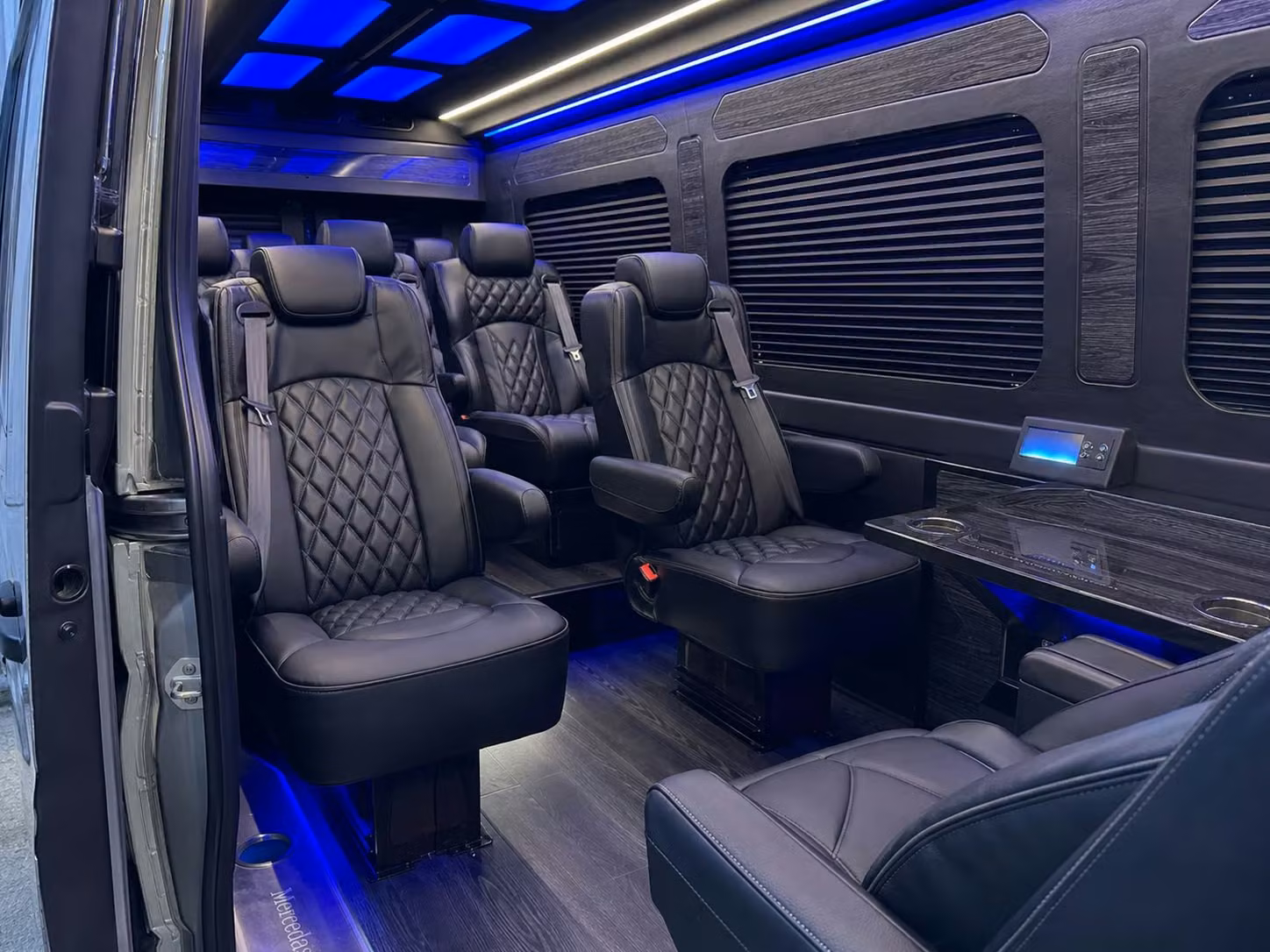 sprinter van transportation for groups and events across miami